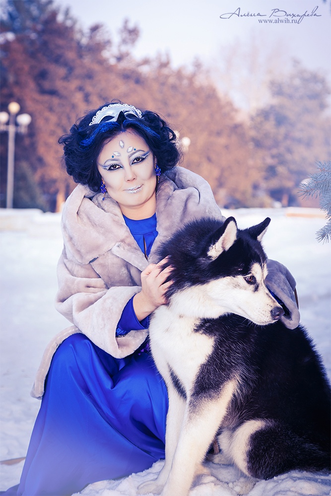 Фотопроект снежная королева. Фотограф Вихарева Алена
