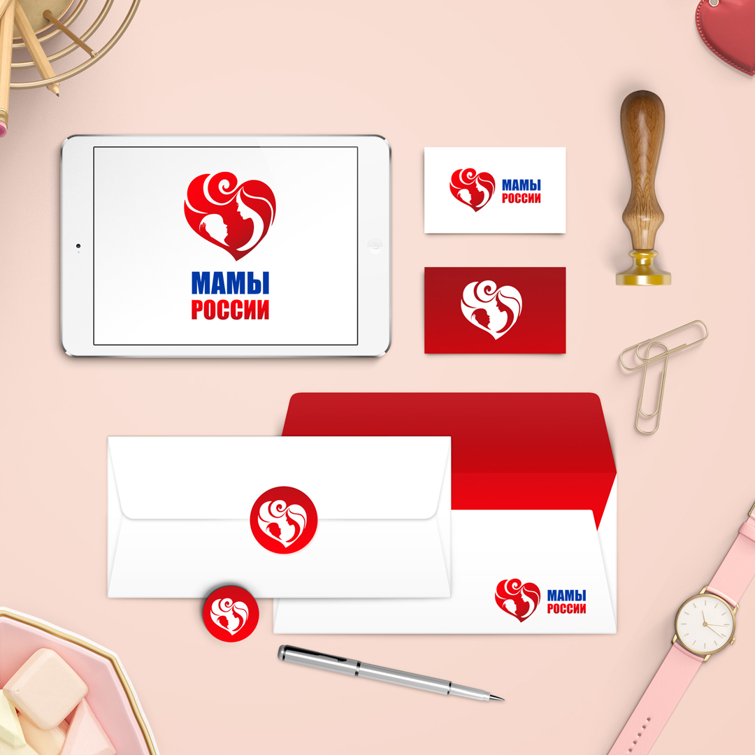 Логотип онлайн номинации Мамы России