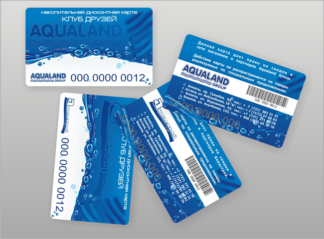 Дизайн дисконтной карты и инструкции 