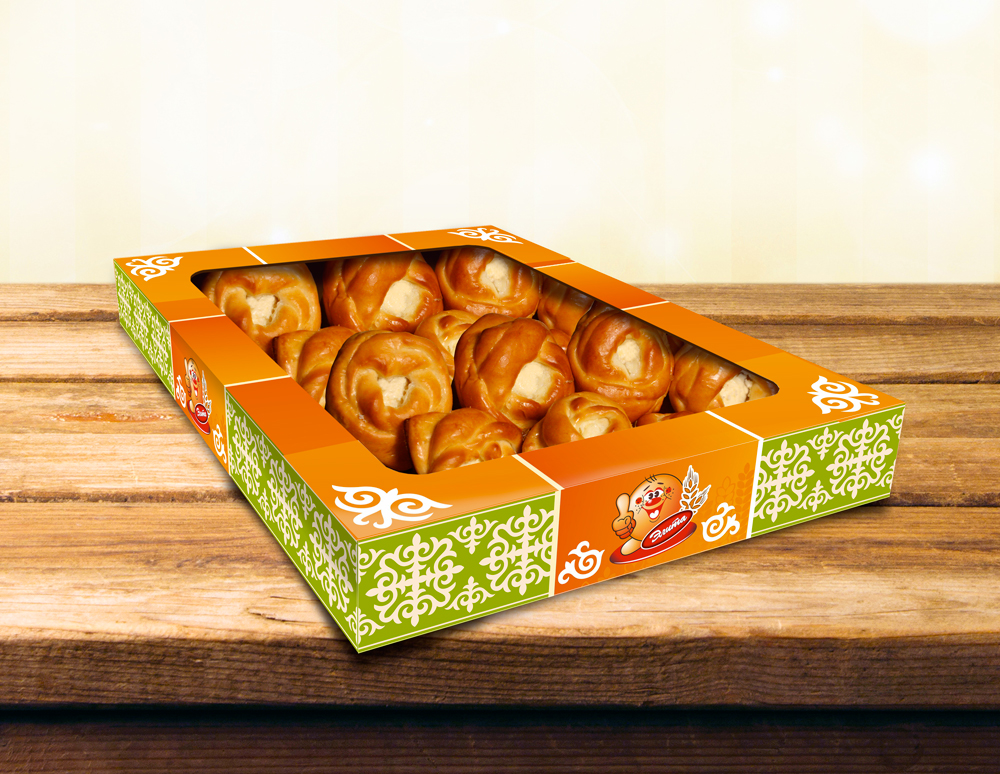 Дизайн коробки для кондитерских изделий