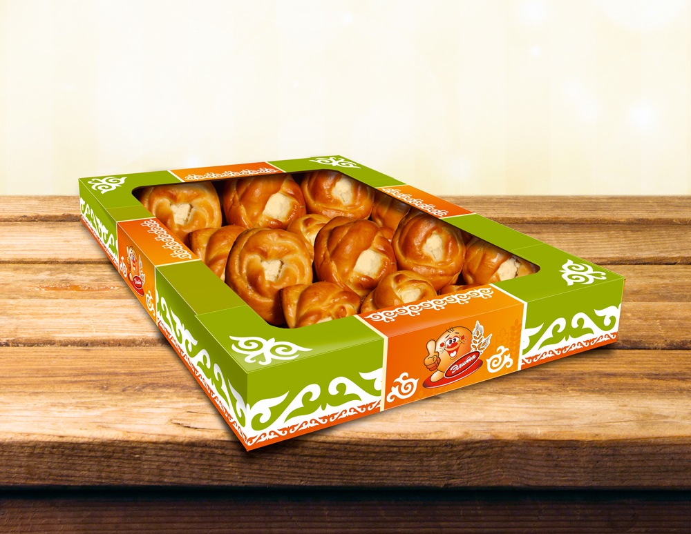 Дизайн коробки для кондитерских изделий