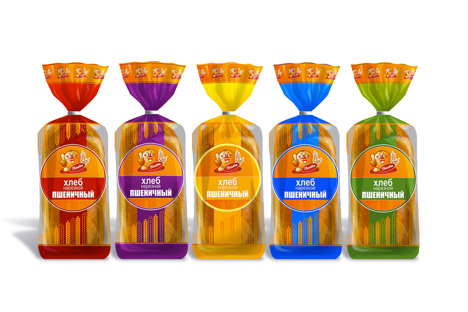 Дизайн пакета для хлеба 