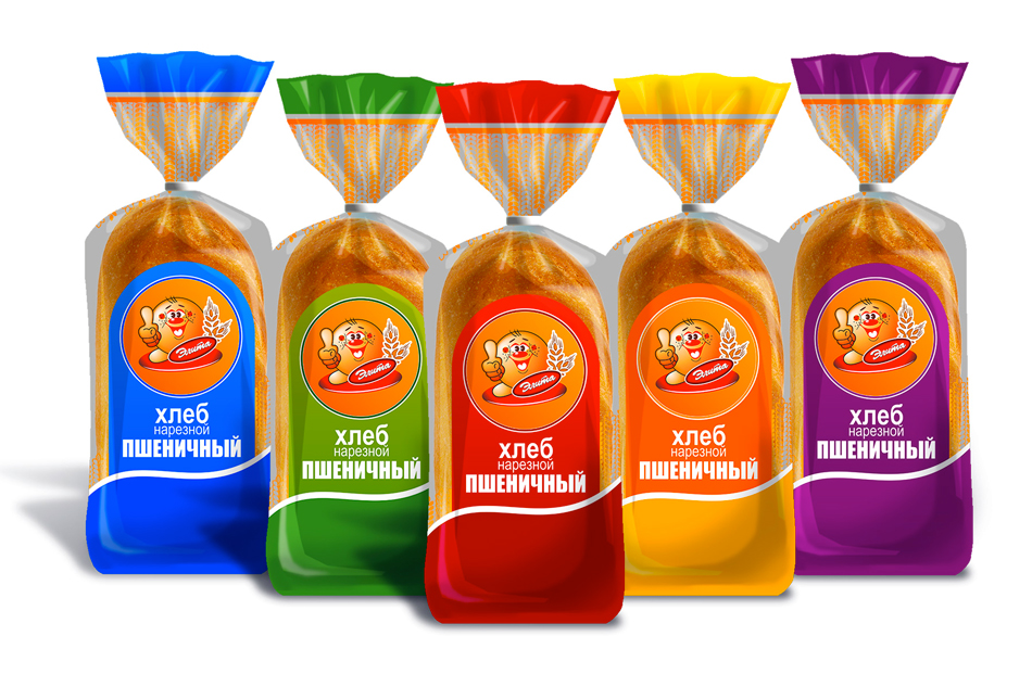 Дизайн пакета для хлеба 