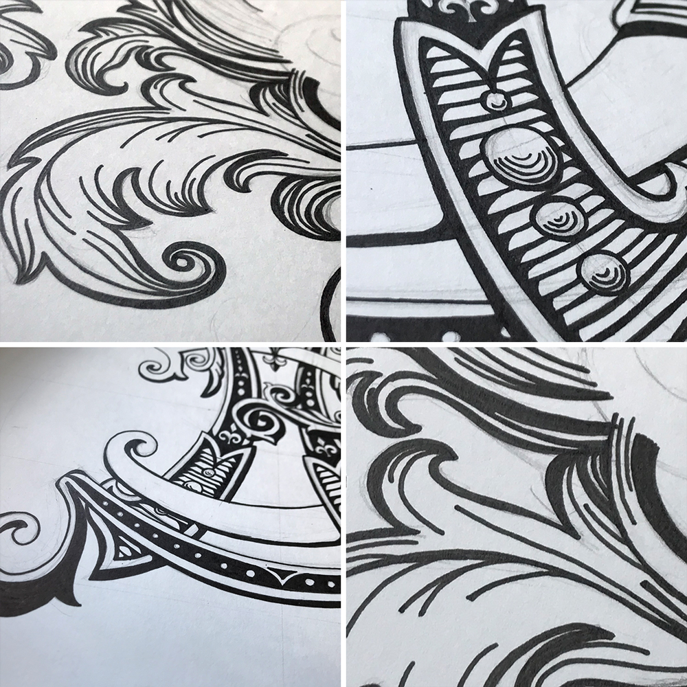 процесс создания логотипа