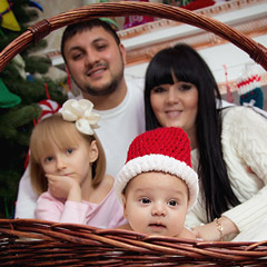 Новогодняя детская и семейная фотосессия. Фотограф Вихарева Алёна