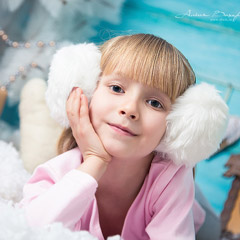 Новогодняя детская и семейная фотосессия. Фотограф Вихарева Алёна
