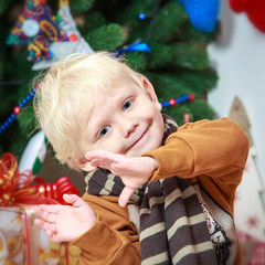 Новогодняя детская и семейная фотосессия. Фотограф Вихарева Алёна