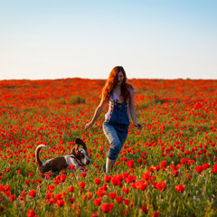 Фотосессия в маках. Бишкек. Фотограф Алена Вихарева.