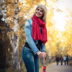 Осенний фотосет на природе. Фотограф Алена Вихарева