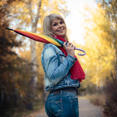 Осенний фотосет на природе. Фотограф Алена Вихарева