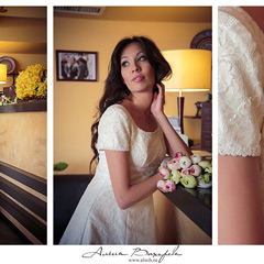 Фотосессия свадебных платьев для салона. Фотограф Алена Вихарева.