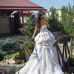 Фотосессия свадебных платьев для салона. Фотограф Алена Вихарева.