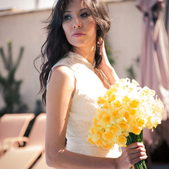 Фотосессия свадебных платьев для салона. Фотограф Алена Вихарева.