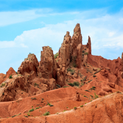 Сказка, южный берез Иссык-куля