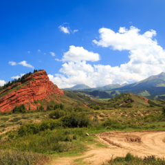 Долина в горах