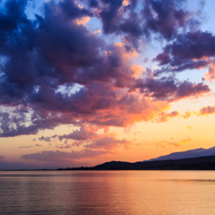 Вечер на озере