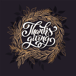 Thanksgiving Day леттеринг 6