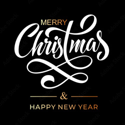 Merry Christmas Леттеринг 2024 2