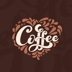 Комплект леттеринга для кофейни