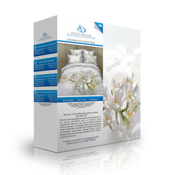 Дизайн этикетки для постельного белья