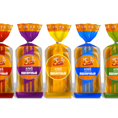 Дизайн пакета для хлеба 