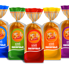 Дизайн пакета для хлеба 